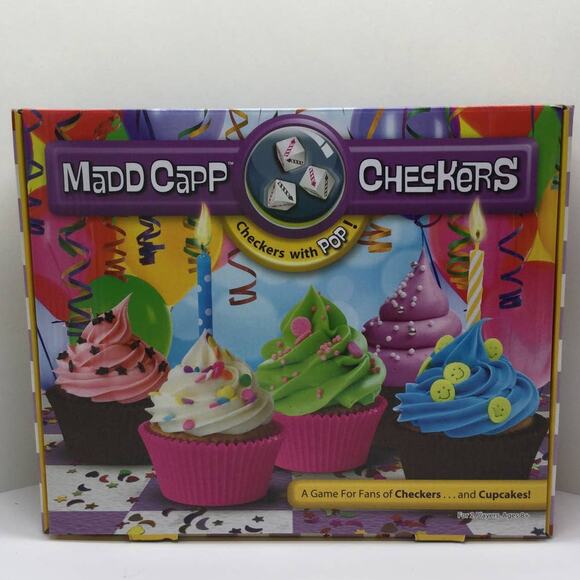 Madd Capp Checkers Cupcake Version Complete - Picture 3 of 6